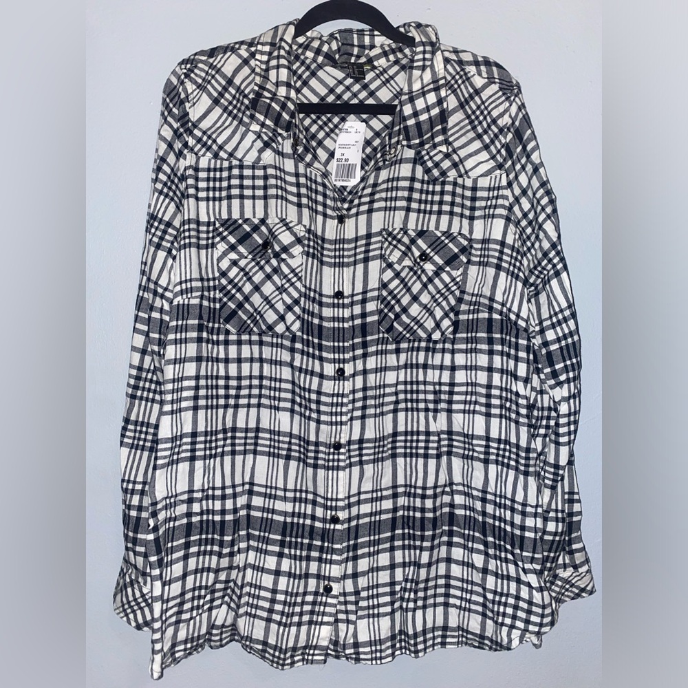 Women’s plus size flannel